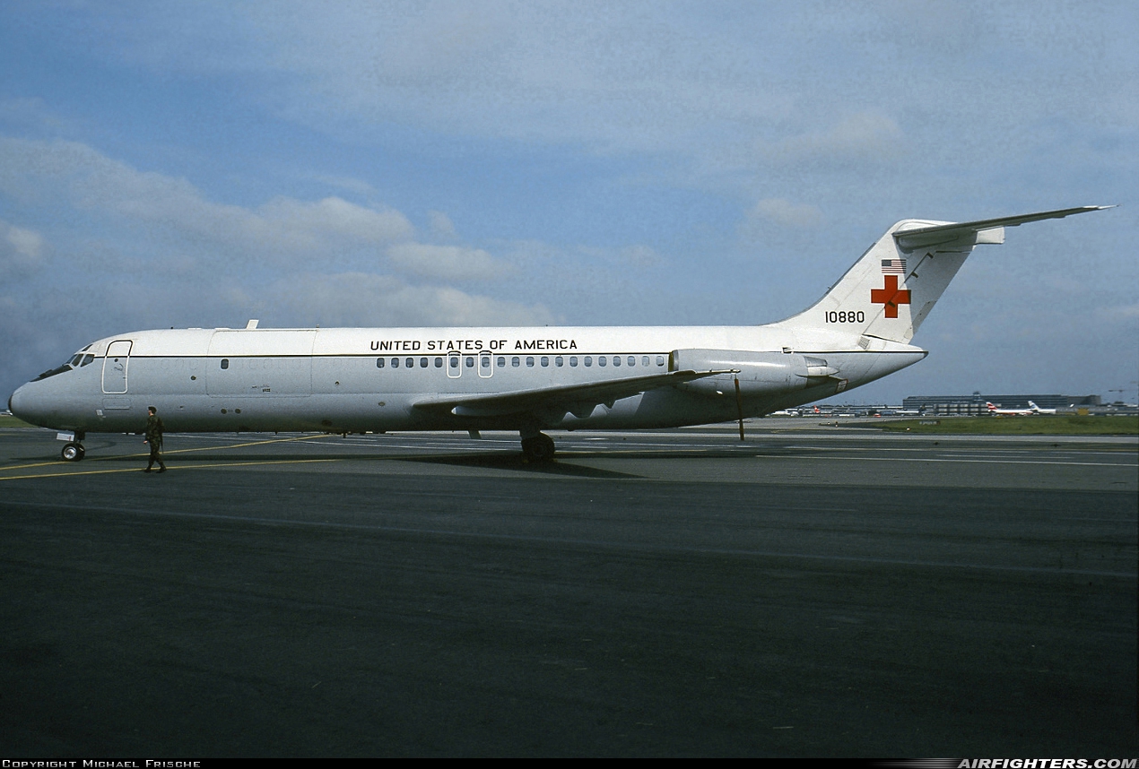USA - Air Force McDonnell Douglas C-9A Nightingale (DC-9-32CF) 71-0880 at Frankfurt - Main (Rhein-Main AB) (FRA / FRF / EDDF), Germany