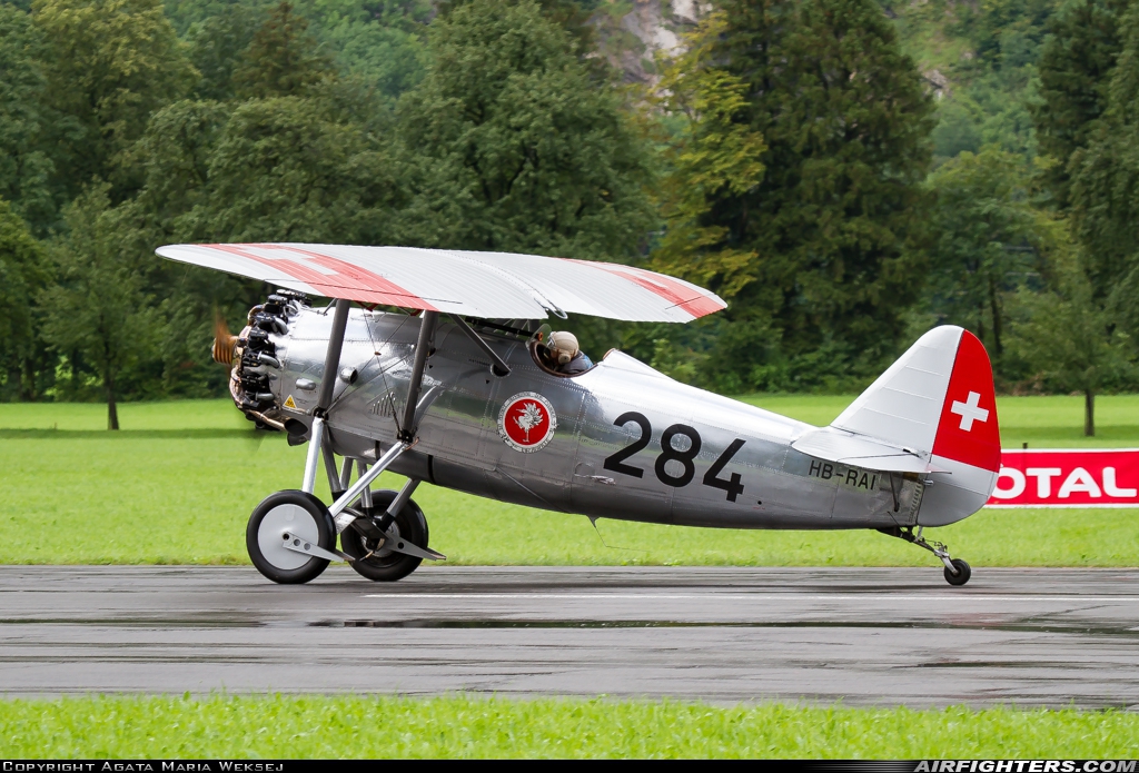 Private Dewoitine D-26 HB-RAI at Mollis (LSMF), Switzerland