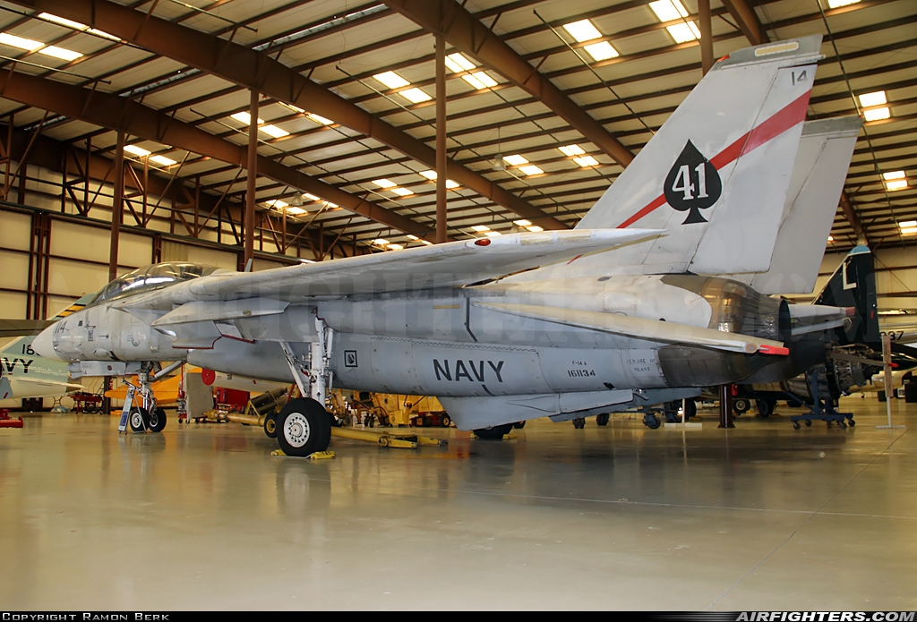 USA - Navy Grumman F-14A Tomcat 161134 at Titusville (/ Cocoa Beach) - Space Coast Regional, USA