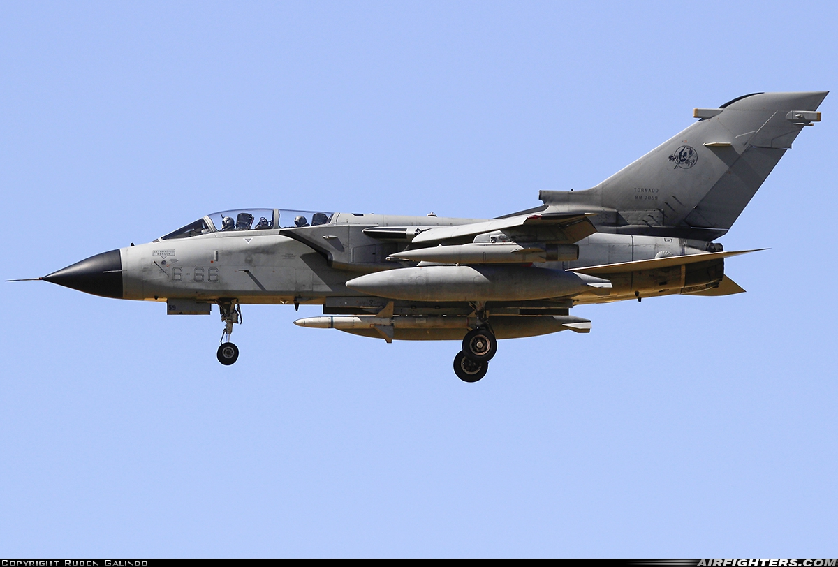 Italy - Air Force Panavia Tornado ECR MM7059 at Albacete (- Los Llanos) (LEAB), Spain