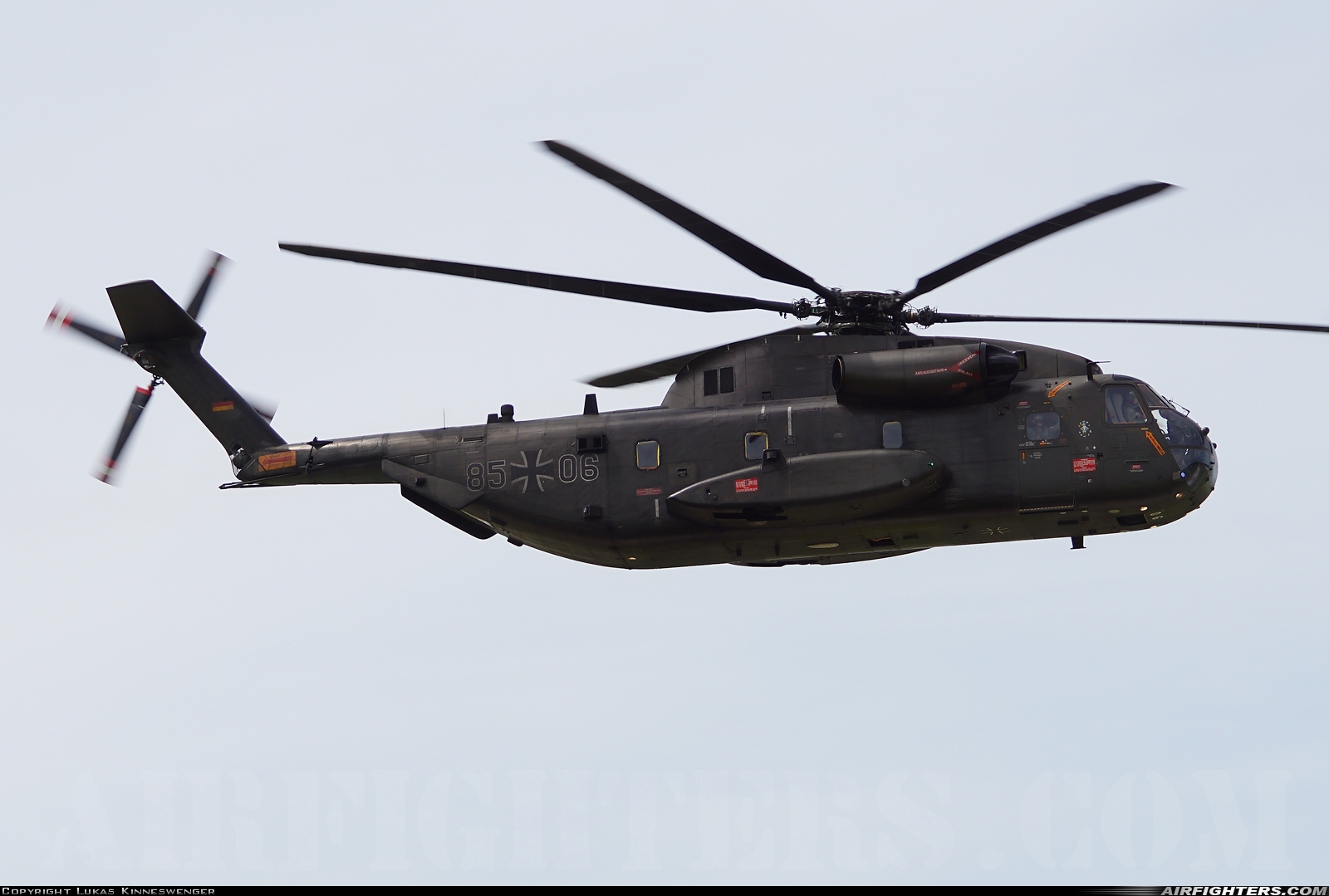 Germany - Army Sikorsky CH-53G (S-65) 85+06 at Landsberg-Penzing (ETSA), Germany