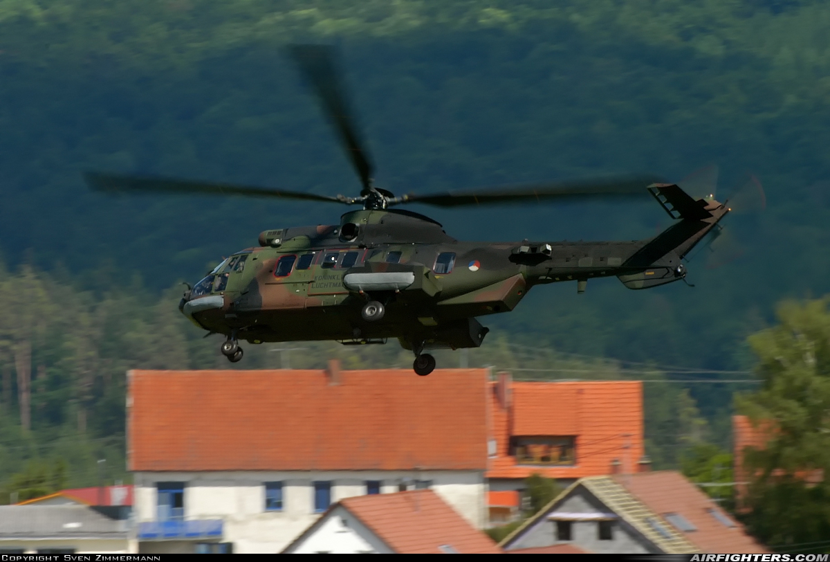 Netherlands - Air Force Aerospatiale AS-532U2 Cougar MkII S-459 at Off-Airport - Heuberg Range, Germany