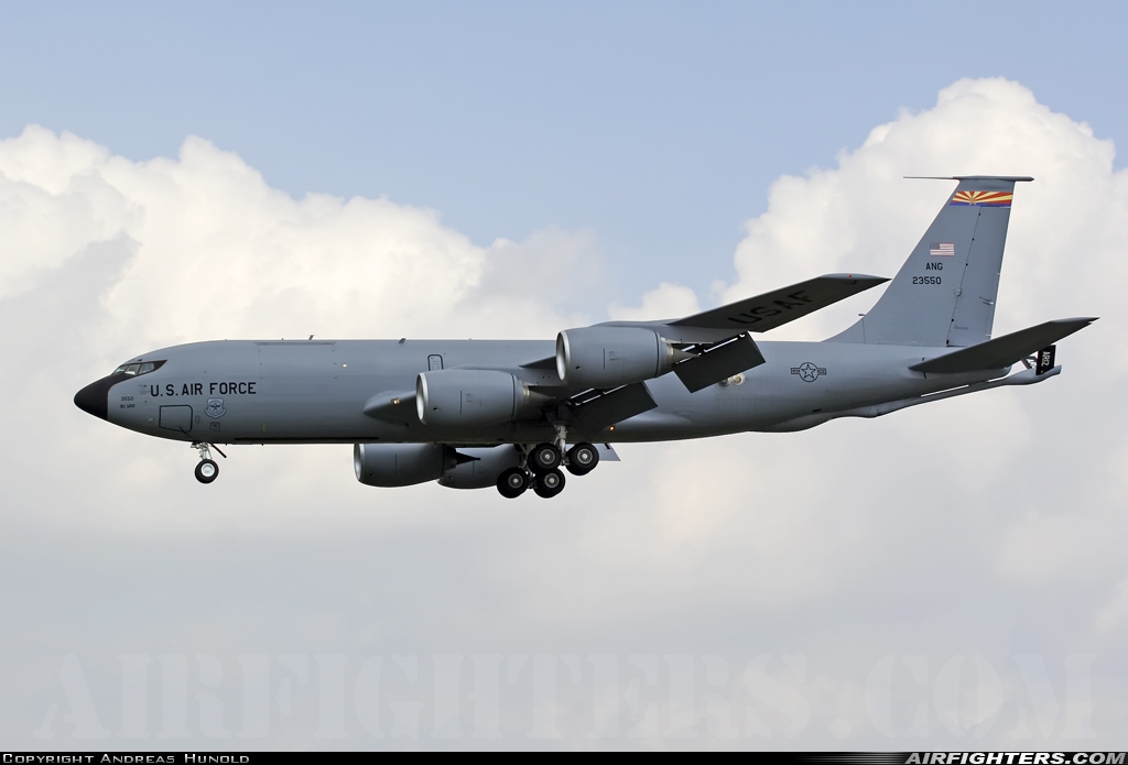 USA - Air Force Boeing KC-135R Stratotanker (717-148) 62-3550 at Geilenkirchen (GKE / ETNG), Germany