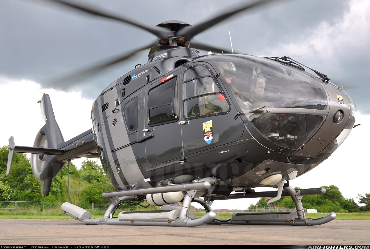 Germany - Navy Eurocopter EC-135P2 D-HCDL at Grossenhain (EDAK), Germany