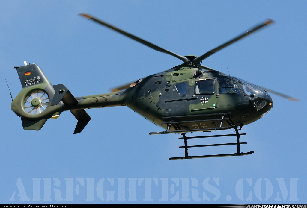 Germany - Army Eurocopter EC-135T1 82+65 at Munster / Osnabruck (- Greven) (FMO / EDDG), Germany