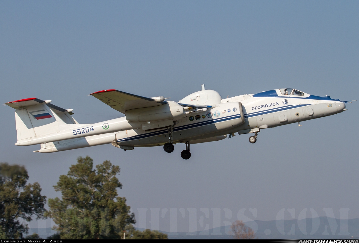 Russia - Gromov Flight Test Institute Myasishchev M-55 Geophysica RF-55204 at Kalamata (LGKL), Greece