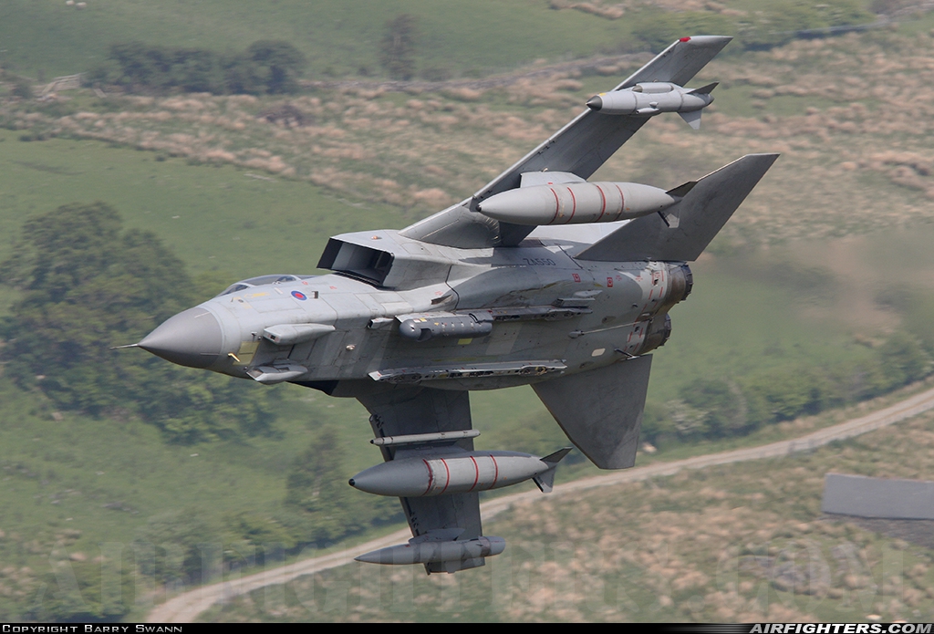 UK - Air Force Panavia Tornado GR4 ZA550 at Off-Airport - North Wales, UK