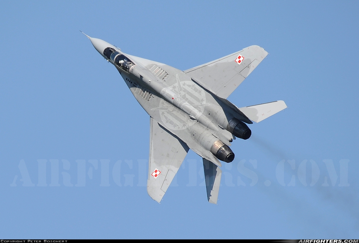 Poland - Air Force Mikoyan-Gurevich MiG-29A (9.12A) 89 at Florennes (EBFS), Belgium