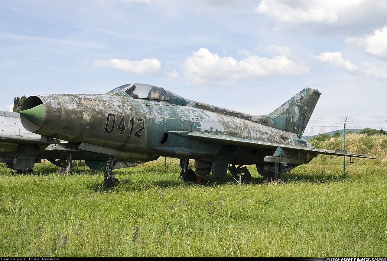 Czechoslovakia - Air Force Mikoyan-Gurevich MiG-21F-13 0412 at Piestany (PZY / LZPP), Slovakia