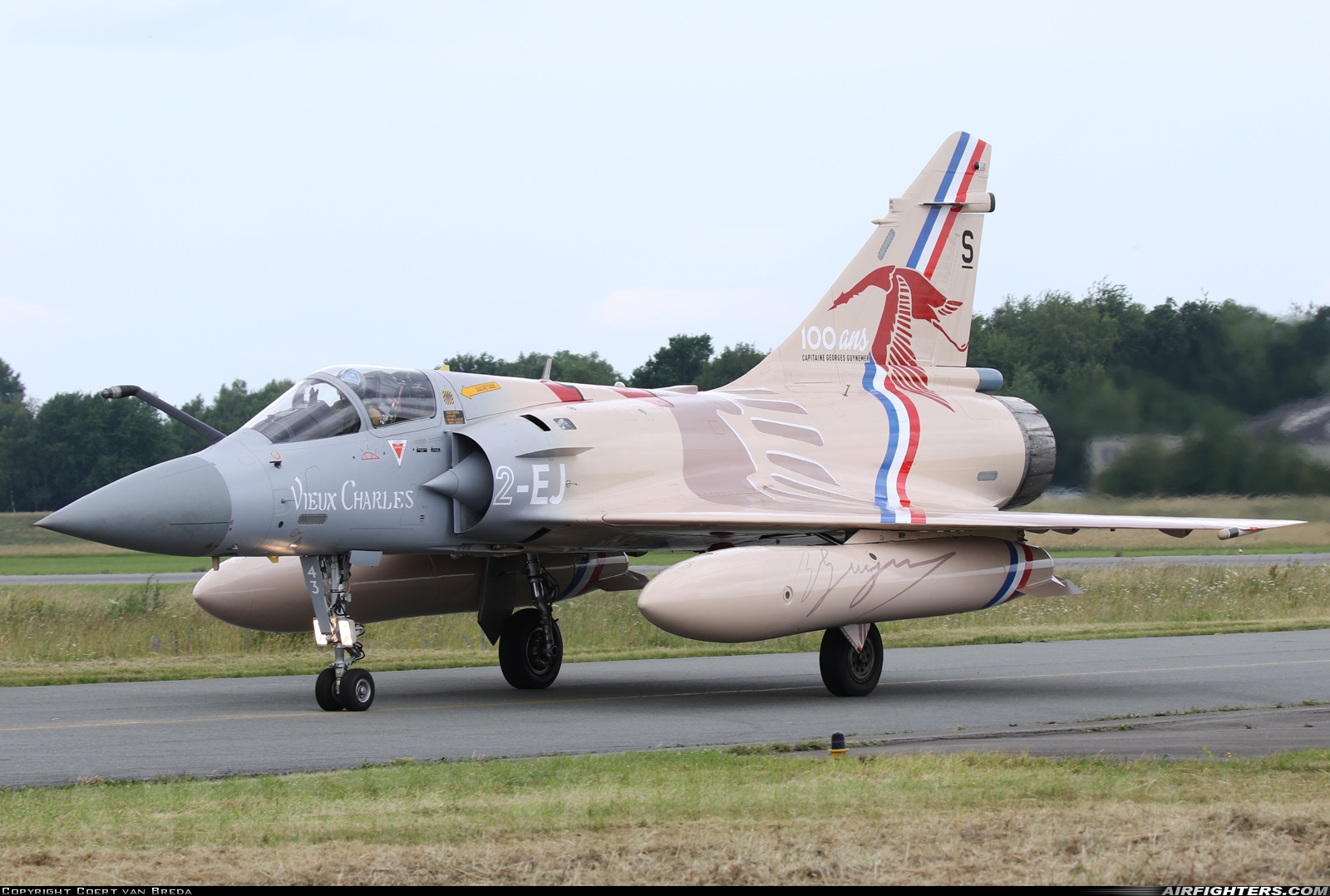 France - Air Force Dassault Mirage 2000-5F 43 at Florennes (EBFS), Belgium