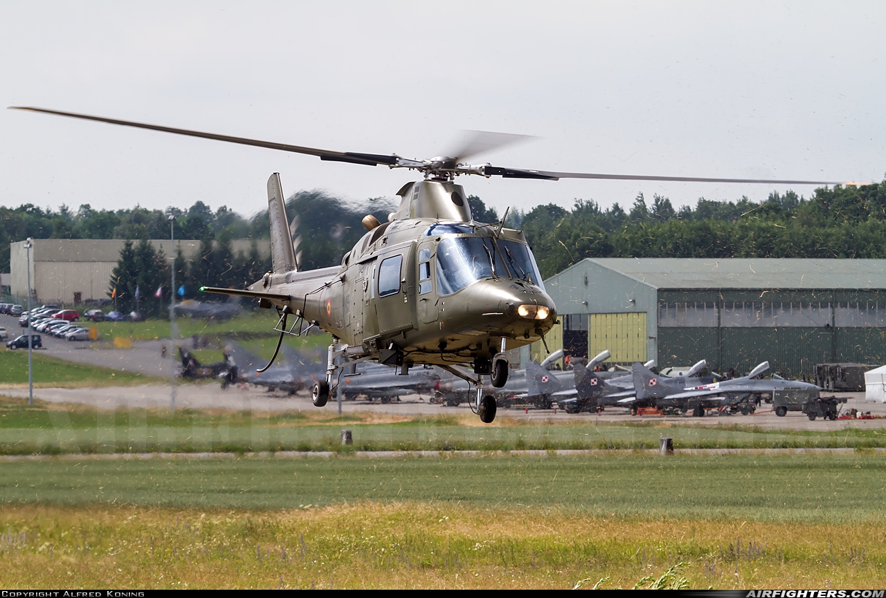 Belgium - Army Agusta A-109HA (A-109BA) H45 at Florennes (EBFS), Belgium