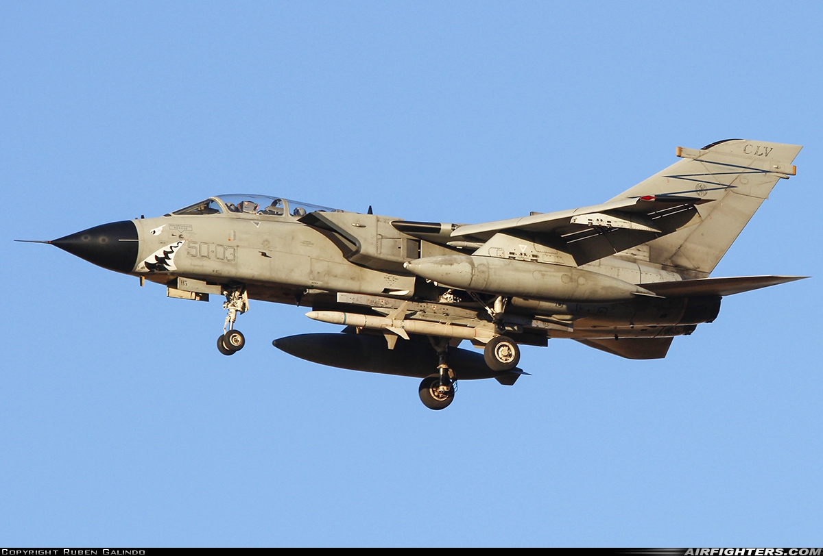 Italy - Air Force Panavia Tornado ECR MM7066 at Albacete (- Los Llanos) (LEAB), Spain