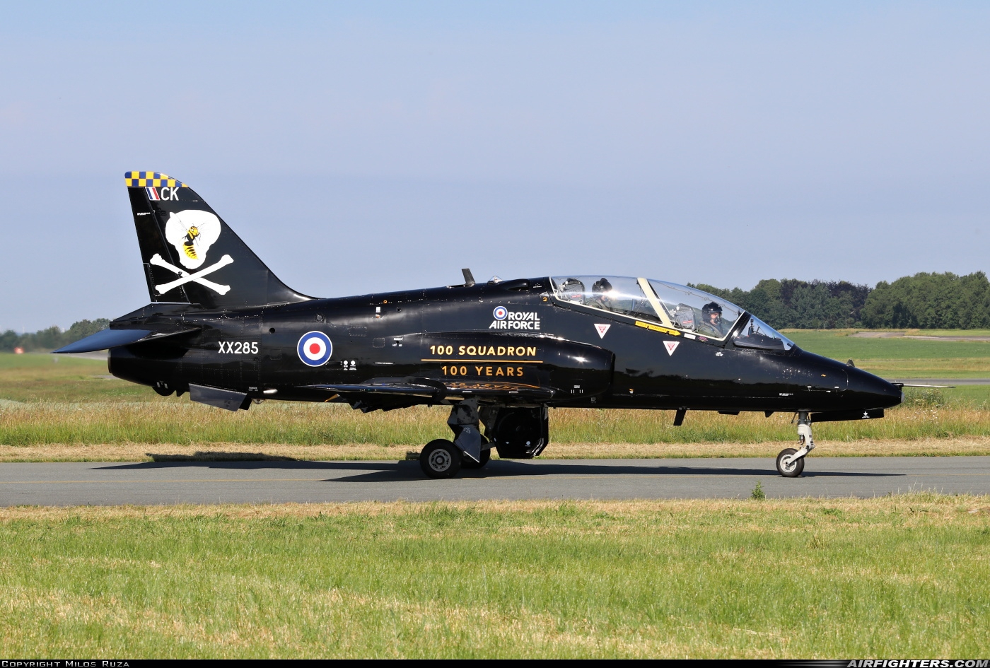 UK - Air Force British Aerospace Hawk T.1A XX258 at Florennes (EBFS), Belgium