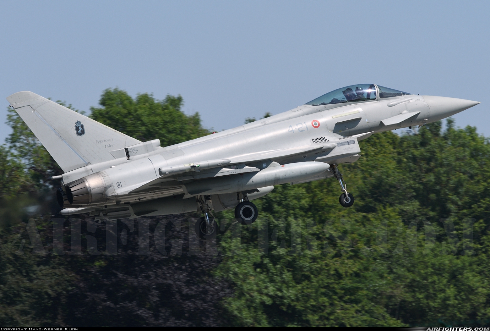 Italy - Air Force Eurofighter F-2000A Typhoon (EF-2000S) MM7304 at Florennes (EBFS), Belgium