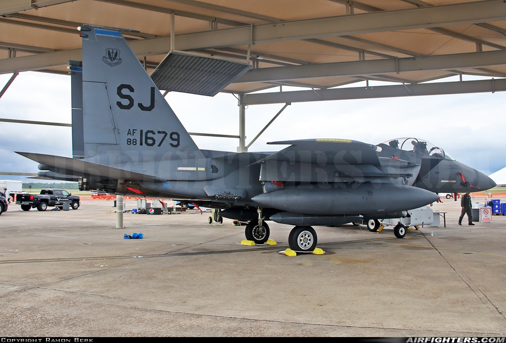 USA - Air Force McDonnell Douglas F-15E Strike Eagle 88-1679 at Panama City - Tyndall AFB (PAM / KPAM), USA