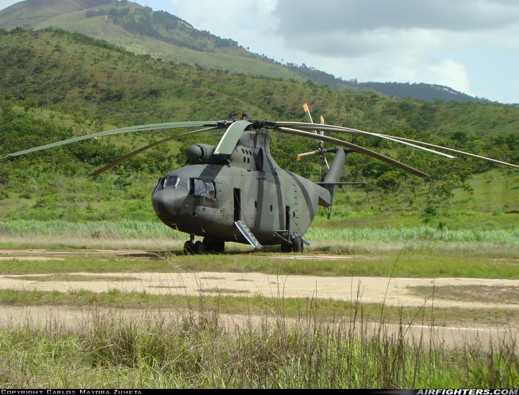 Venezuela - Army Mil Mi-26T2 Halo EBV-07103 at Valencia - Arturo Michelena Int (VLA / SVVA), Venezuela