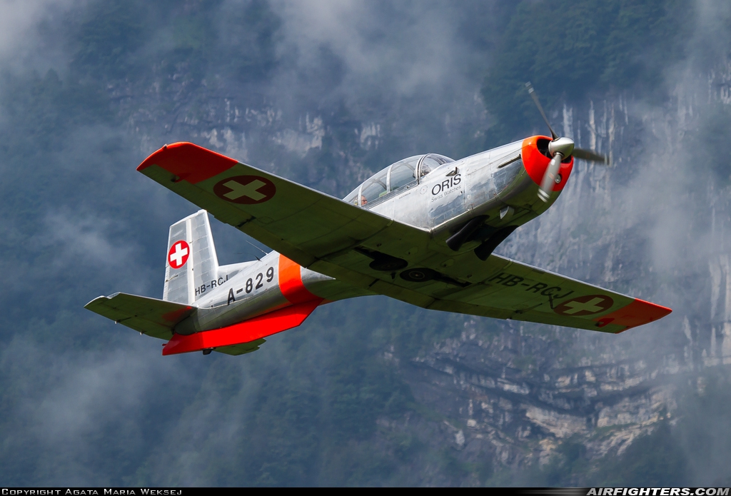 Private - P-3 Flyers Pilatus P-3-05 HB-RCJ at Mollis (LSMF), Switzerland