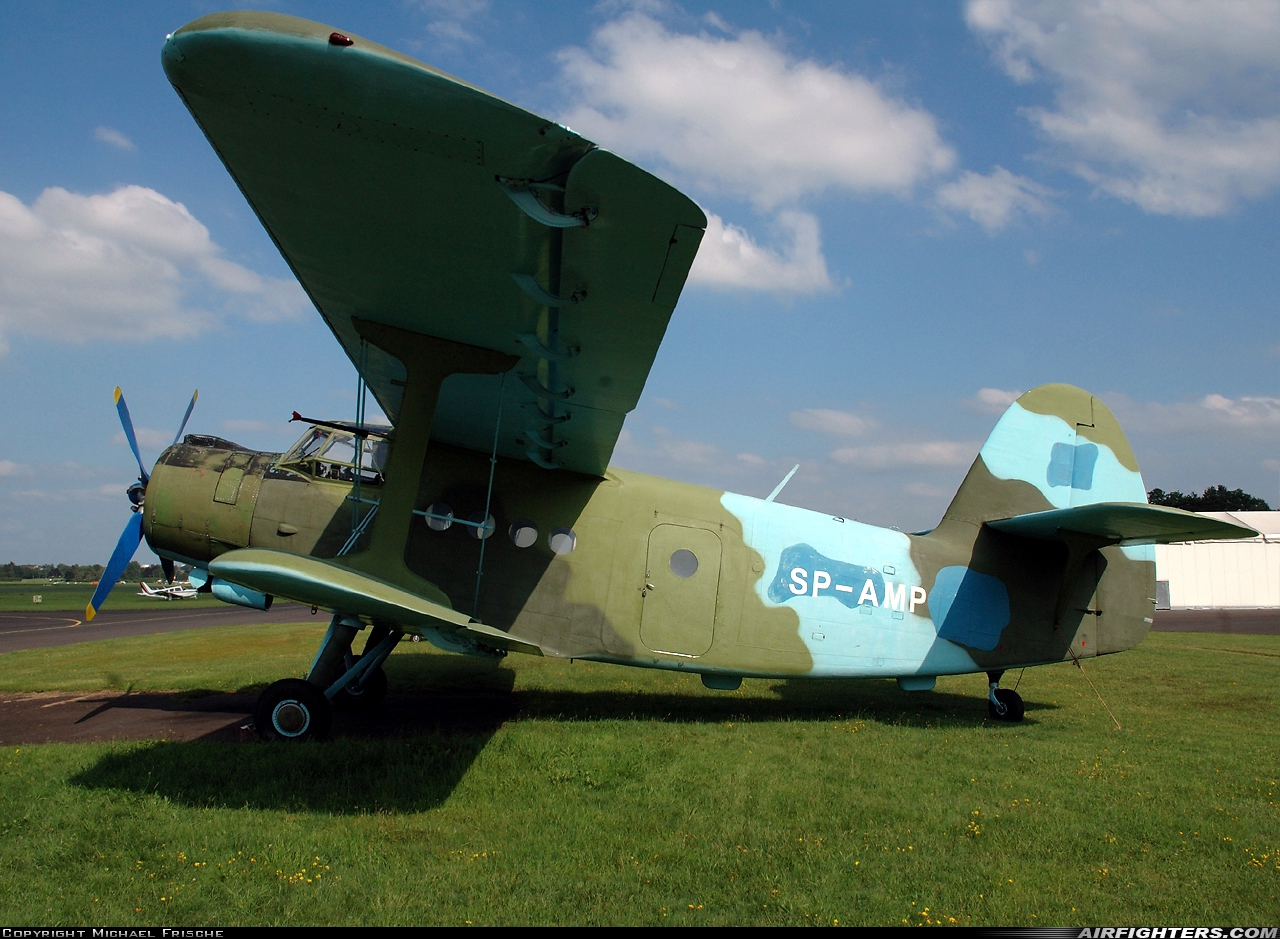 Private Antonov An-2 SP-AMP at Bonn - Hangelar (BNJ / EDKB), Germany