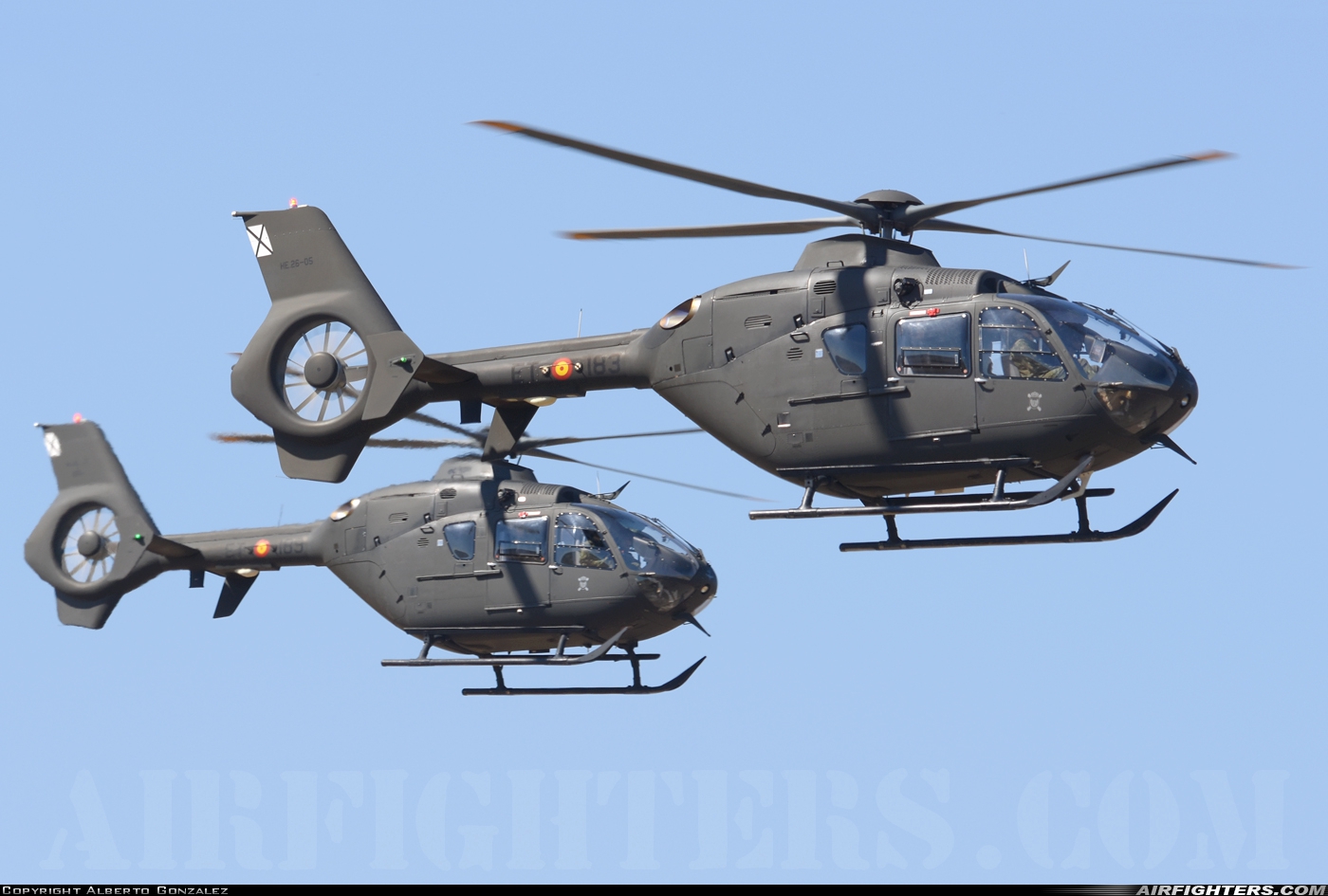 Spain - Army Eurocopter EC-135T2+ HE.26-05 at Off-Airport - Guadalix De La Sierra, Spain