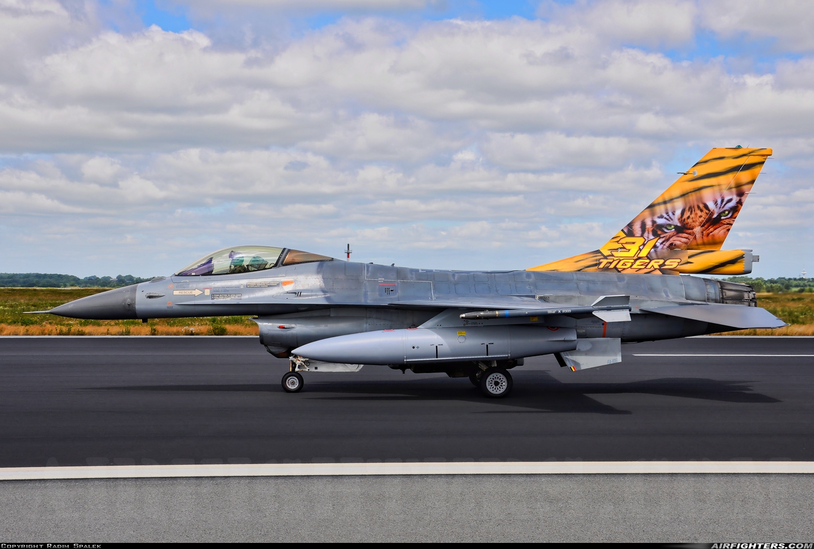 Belgium - Air Force General Dynamics F-16AM Fighting Falcon FA-106 at Schleswig (- Jagel) (WBG / ETNS), Germany