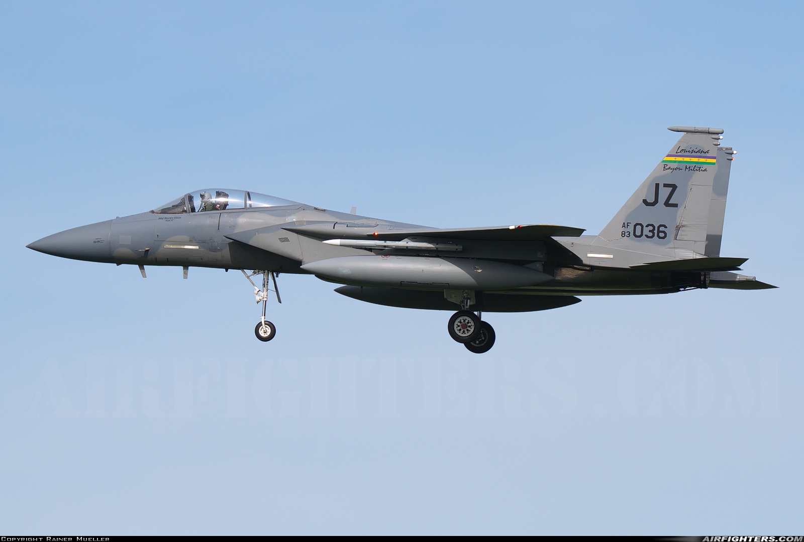 USA - Air Force McDonnell Douglas F-15C Eagle 83-0036 at Leeuwarden (LWR / EHLW), Netherlands