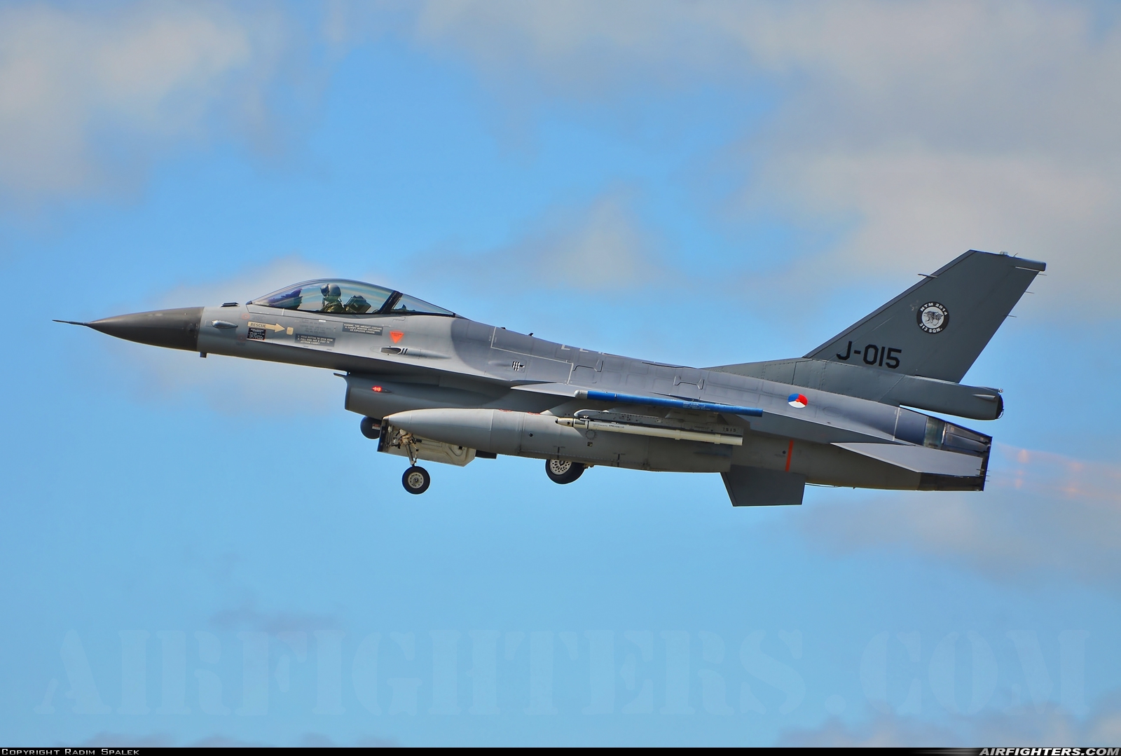 Netherlands - Air Force General Dynamics F-16AM Fighting Falcon J-015 at Schleswig (- Jagel) (WBG / ETNS), Germany