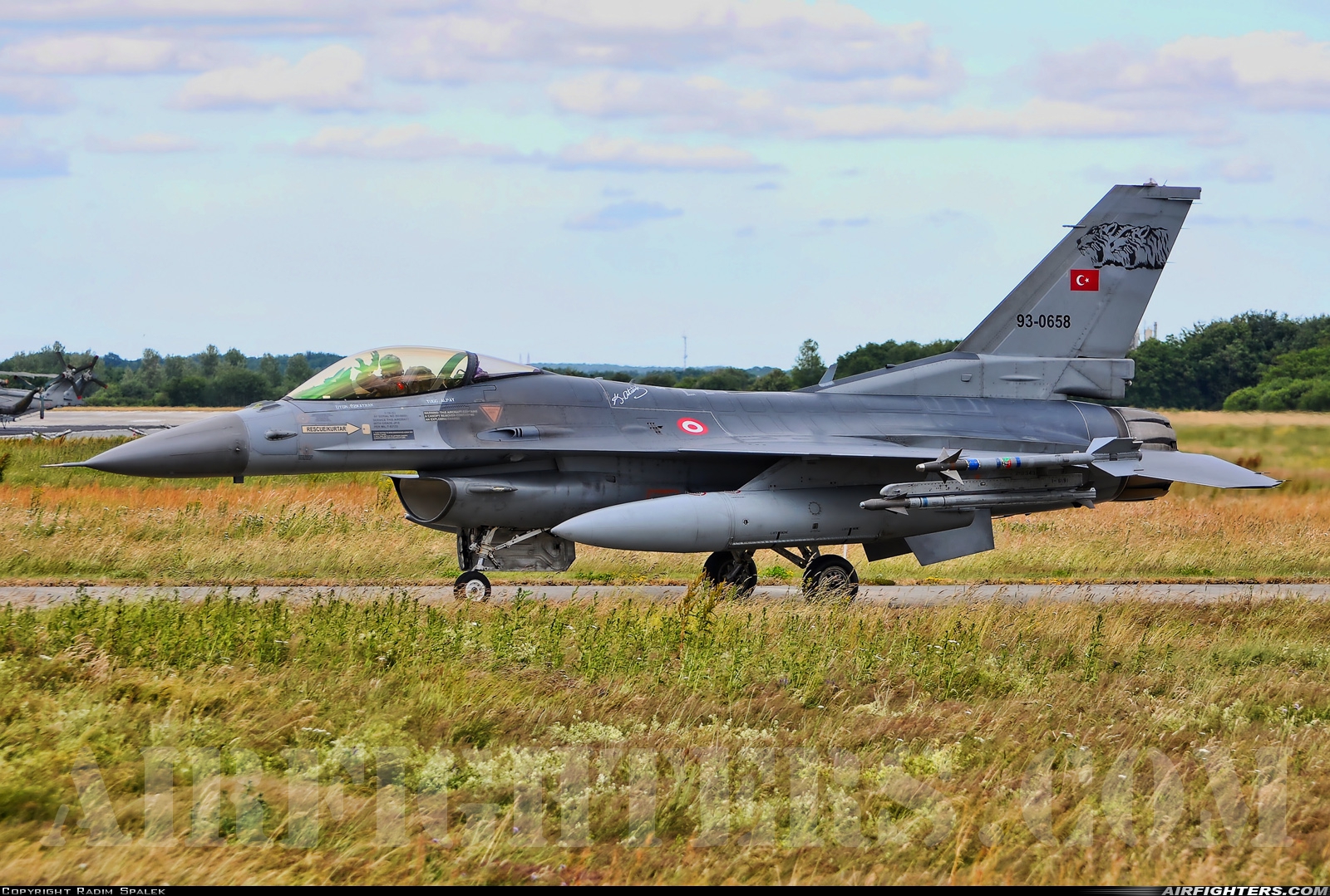 Türkiye - Air Force General Dynamics F-16C Fighting Falcon 93-0658 at Schleswig (- Jagel) (WBG / ETNS), Germany