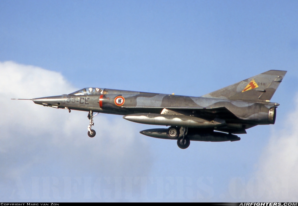 France - Air Force Dassault Mirage IIIR 310 at Uden - Volkel (UDE / EHVK), Netherlands