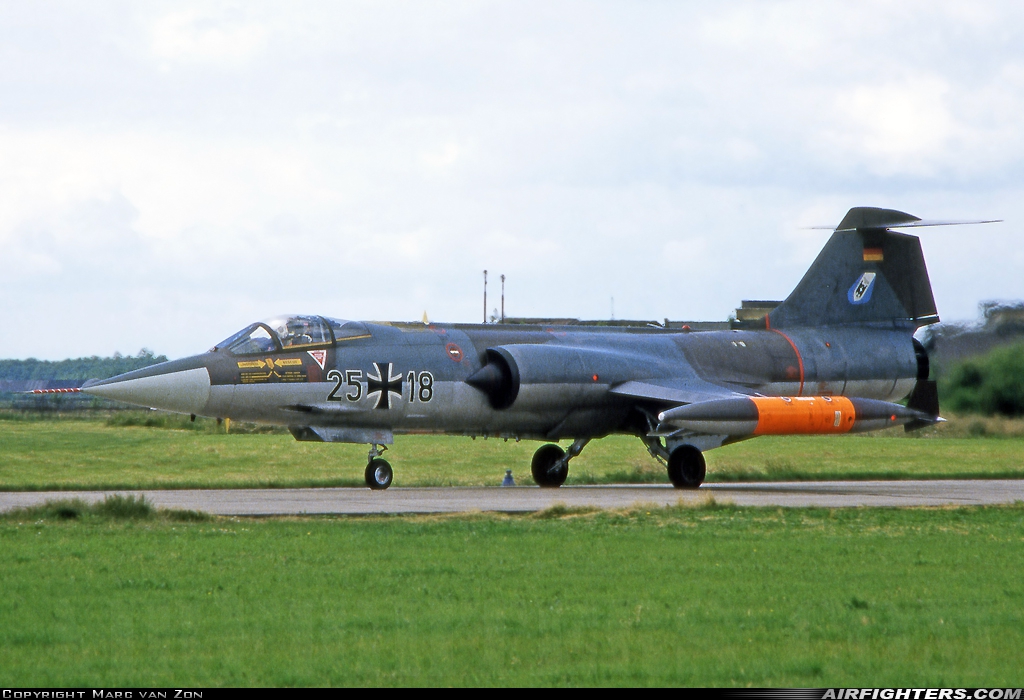 Germany - Air Force Lockheed F-104G Starfighter 25+18 at Uden - Volkel (UDE / EHVK), Netherlands
