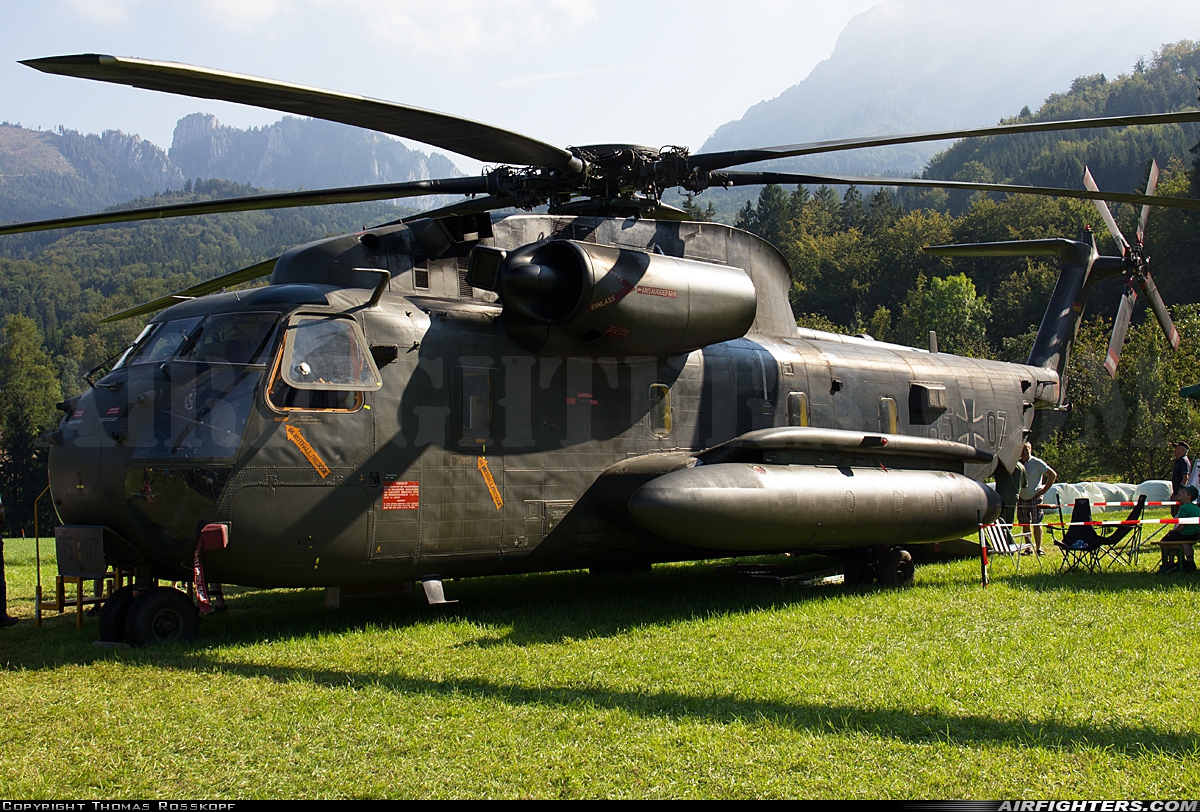 Germany - Air Force Sikorsky CH-53GS (S-65) 85+07 at Off-Airport - Gmunden, Austria