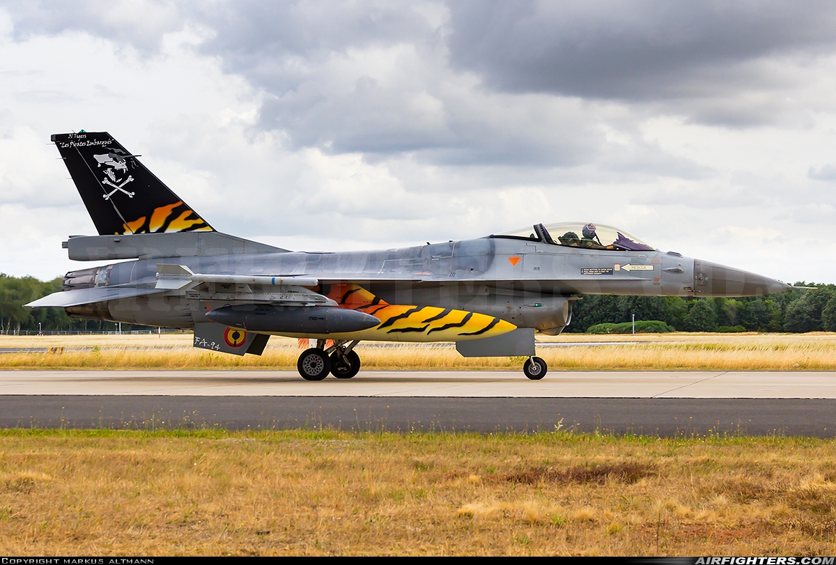 Belgium - Air Force General Dynamics F-16AM Fighting Falcon FA-96 at Geilenkirchen (GKE / ETNG), Germany