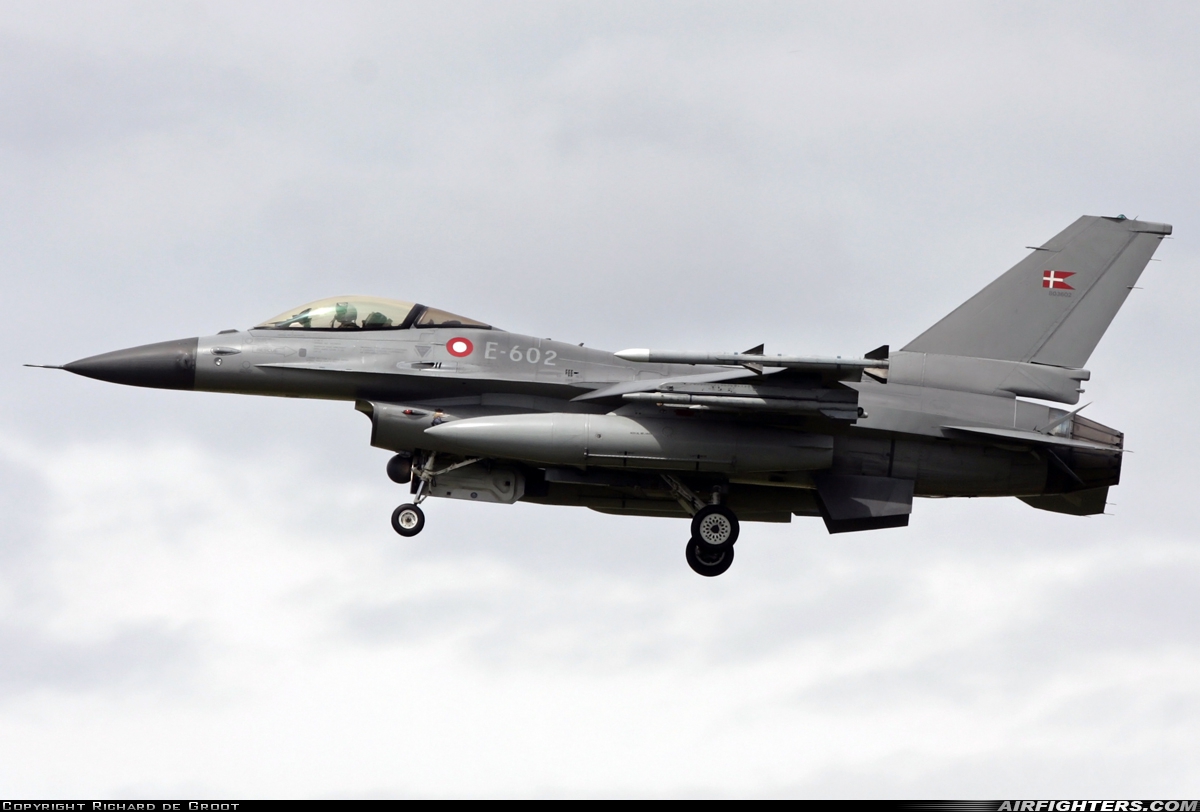 Denmark - Air Force General Dynamics F-16AM Fighting Falcon E-602 at Geilenkirchen (GKE / ETNG), Germany