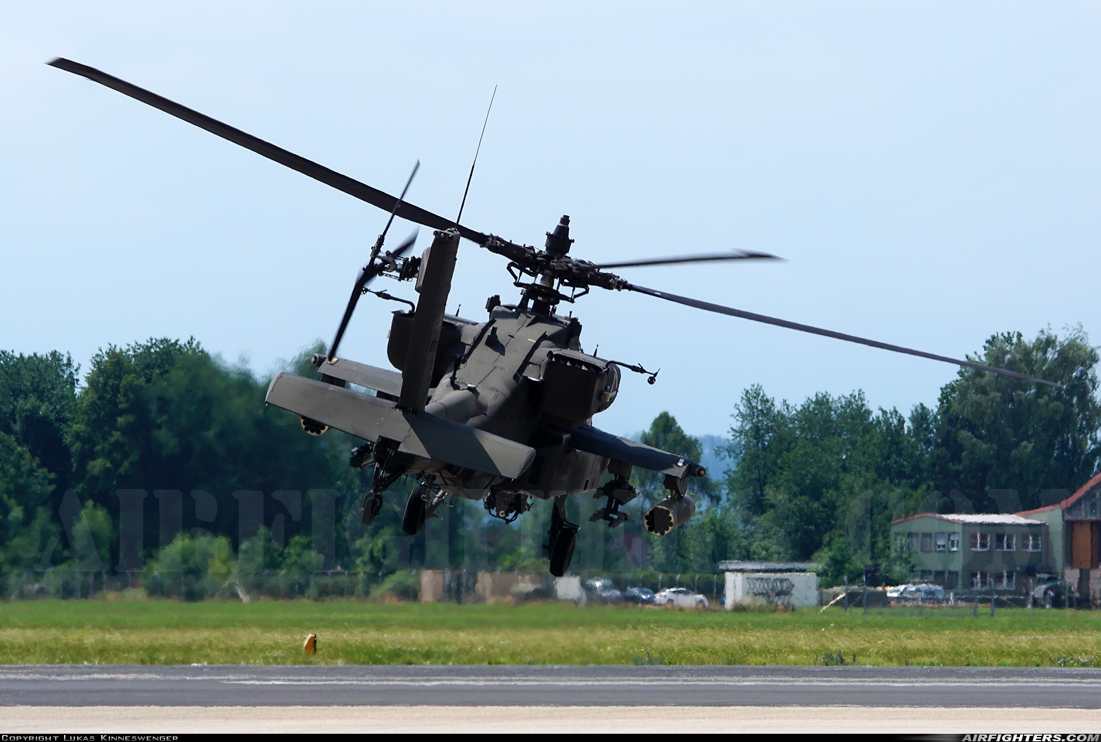 USA - Army McDonnell Douglas AH-64D Apache Longbow 09-07063 at Linz - Horsching (LNZ / LOWL / LOXL), Austria