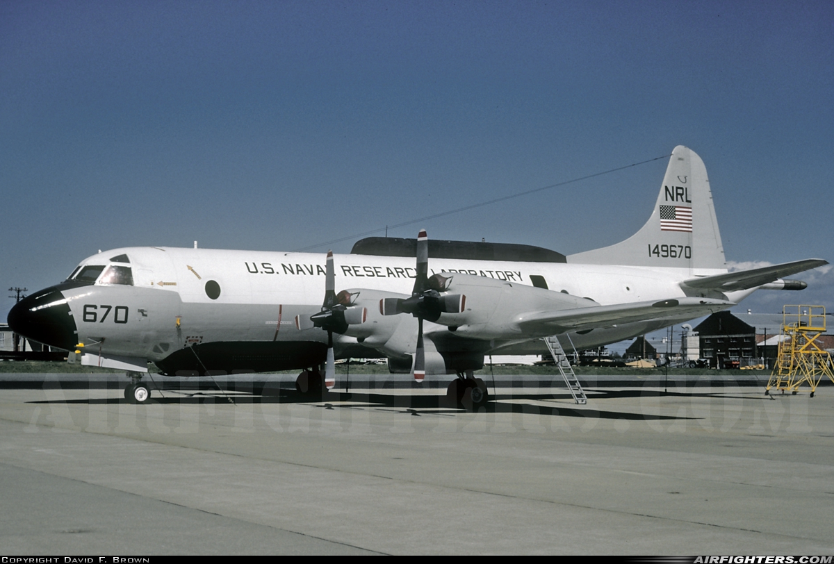 USA - Navy Lockheed RP-3A Orion 149670 at Patuxent River - NAS / Trapnell Field (NHK / KNHK), USA