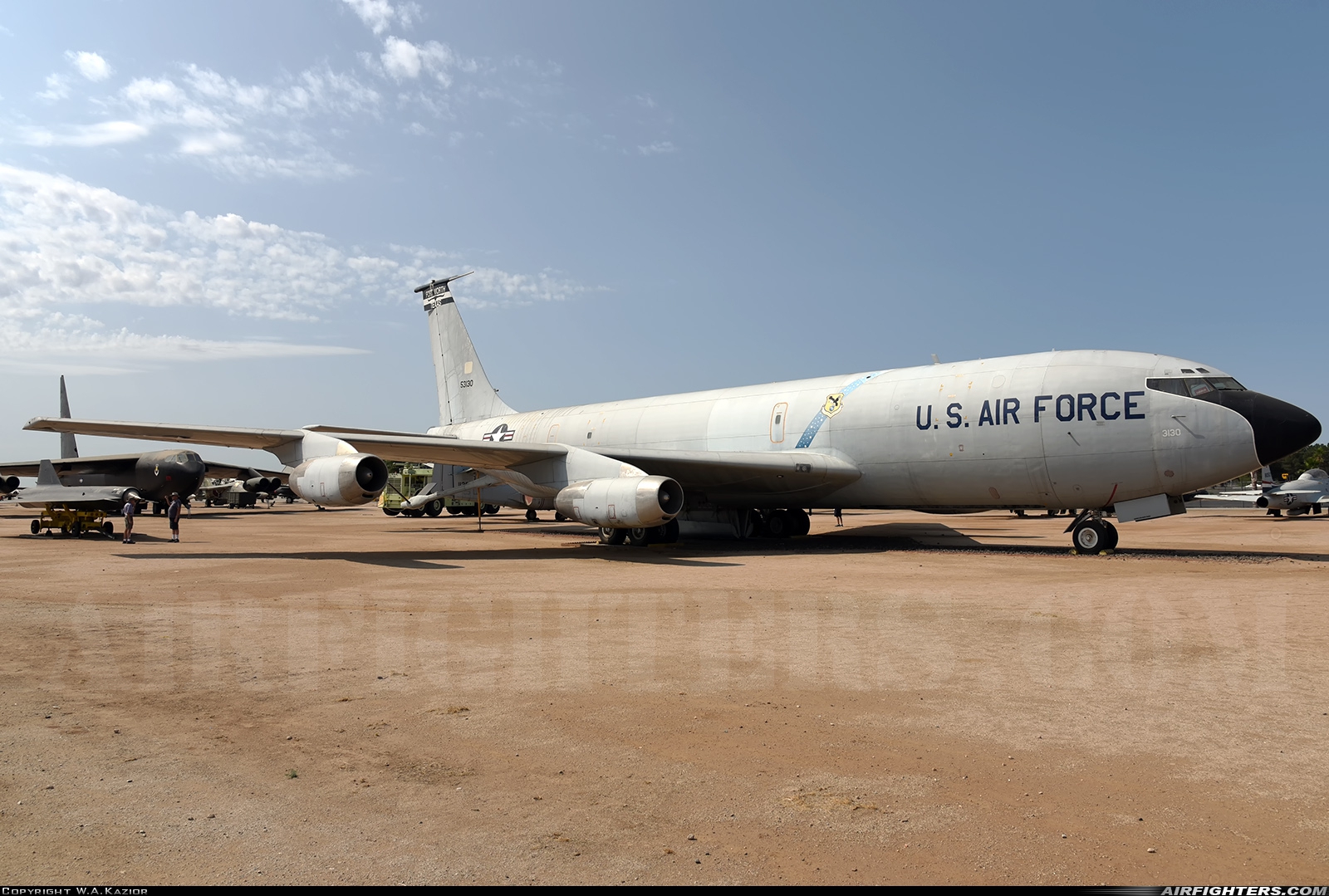 USA - Air Force Boeing KC-135A Stratotanker (717-100) 55-3130 at Riverside - March ARB (AFB / Field) (RIV / KRIV), USA