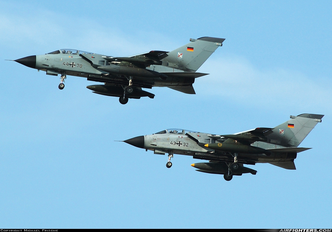 Germany - Air Force Panavia Tornado IDS 44+70 at Cologne / Bonn (- Konrad Adenauer / Wahn) (CGN / EDDK), Germany