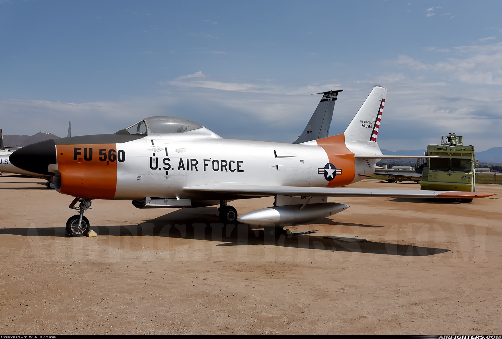 USA - Air Force North American F-86D Sabre 50-0560 at Riverside - March ARB (AFB / Field) (RIV / KRIV), USA