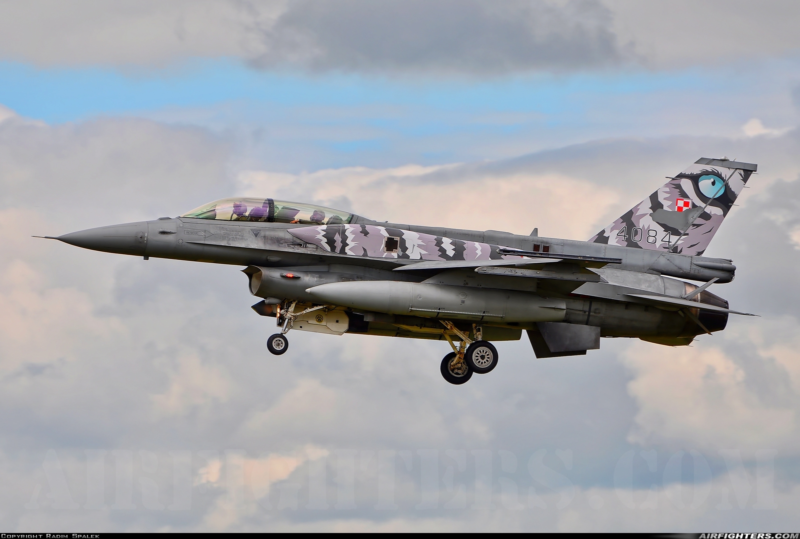 Poland - Air Force General Dynamics F-16D Fighting Falcon 4084 at Schleswig (- Jagel) (WBG / ETNS), Germany