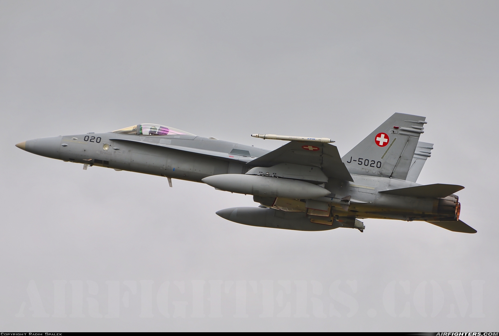 Switzerland - Air Force McDonnell Douglas F/A-18C Hornet J-5020 at Schleswig (- Jagel) (WBG / ETNS), Germany