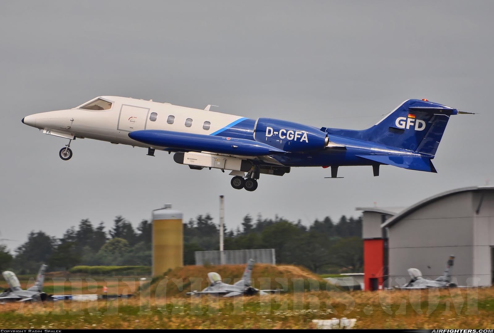 Company Owned - GFD Learjet 35A D-CGFA at Schleswig (- Jagel) (WBG / ETNS), Germany