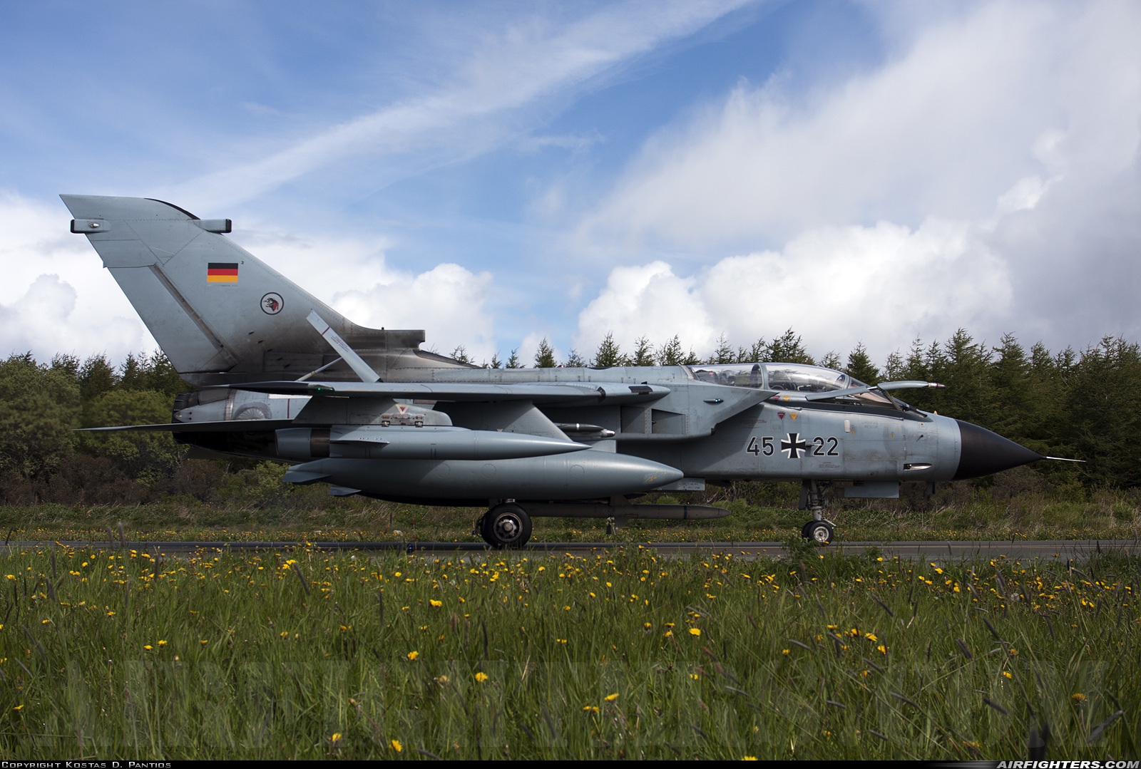 Germany - Air Force Panavia Tornado IDS 45+22 at Orland (OLA / ENOL), Norway