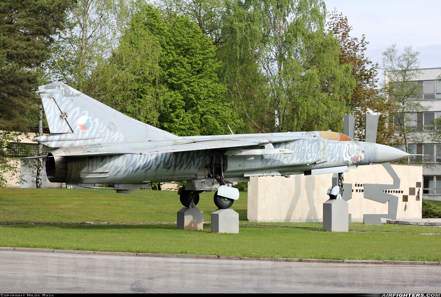 Czechoslovakia - Air Force Mikoyan-Gurevich MiG-23ML 4644 at Ceske Budejovice (LKSC), Czech Republic