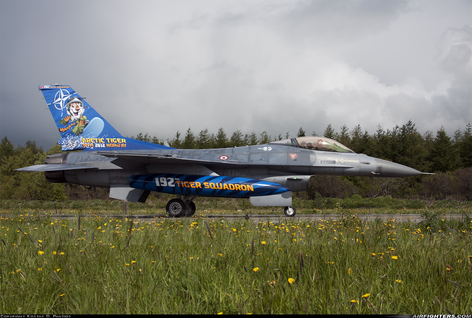 Türkiye - Air Force General Dynamics F-16C Fighting Falcon 94-0090 at Orland (OLA / ENOL), Norway