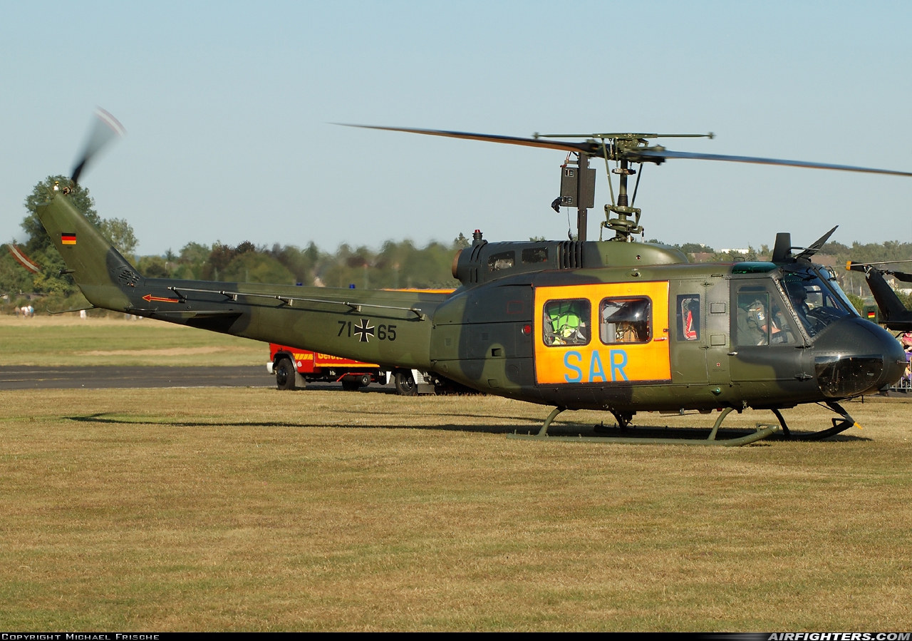 Germany - Air Force Bell UH-1D Iroquois (205) 71+65 at Bonn - Hangelar (BNJ / EDKB), Germany
