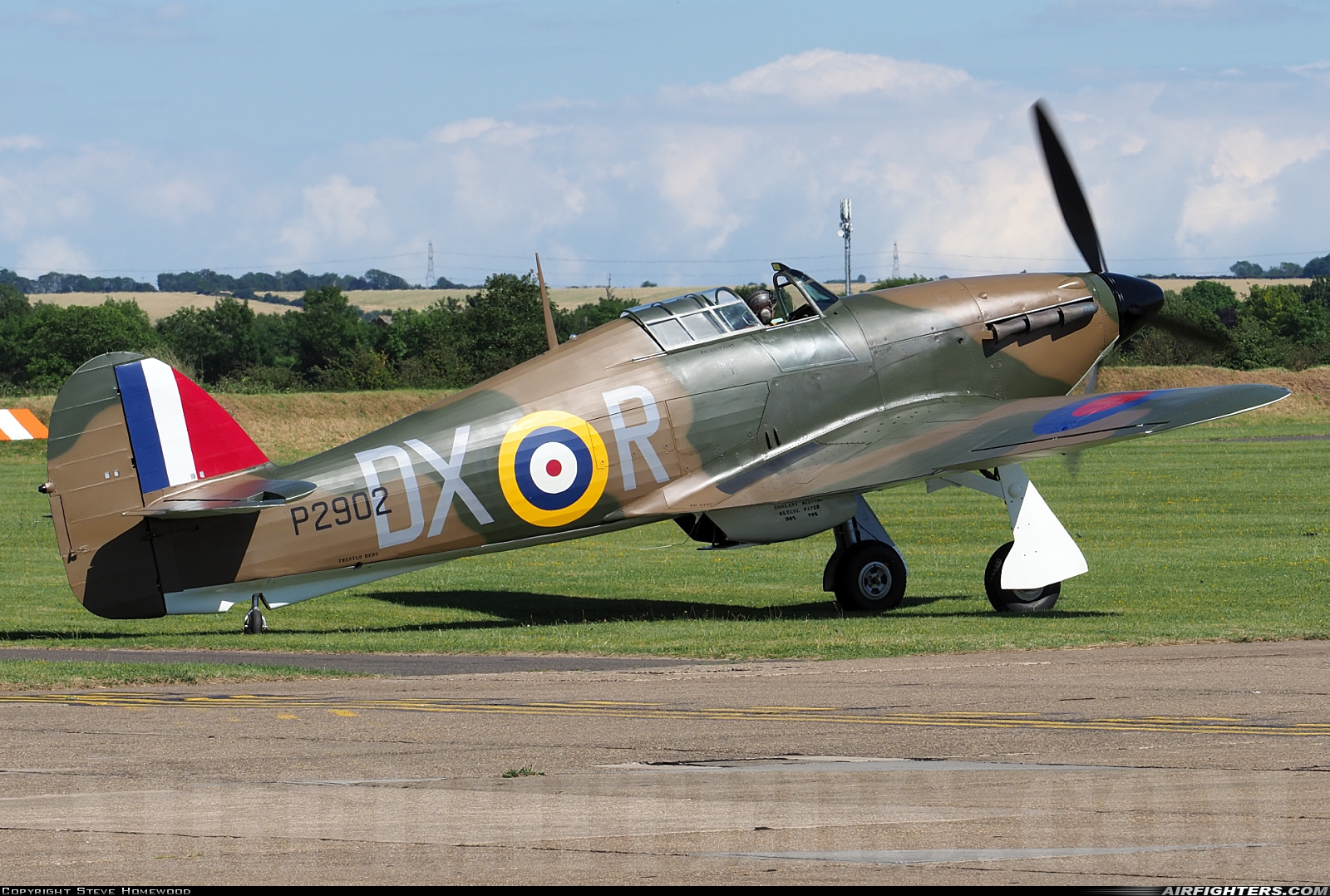 Private Hawker Hurricane I G-ROBT at Duxford (EGSU), UK