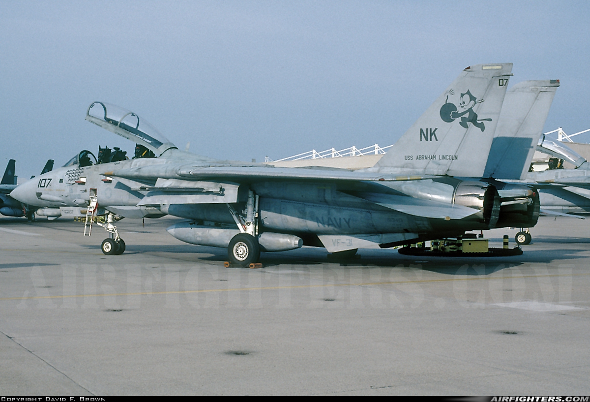 USA - Navy Grumman F-14D Tomcat 163413 at Virginia Beach - Oceana NAS / Apollo Soucek Field (NTU / KNTU), USA
