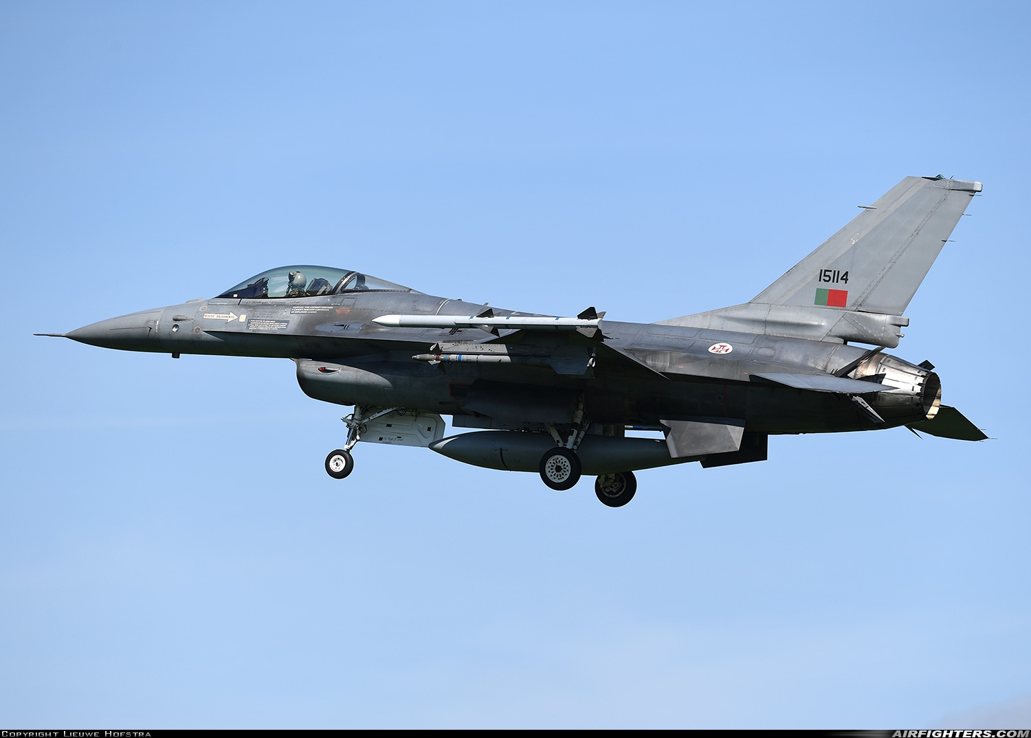 Portugal - Air Force General Dynamics F-16AM Fighting Falcon 15114 at Leeuwarden (LWR / EHLW), Netherlands
