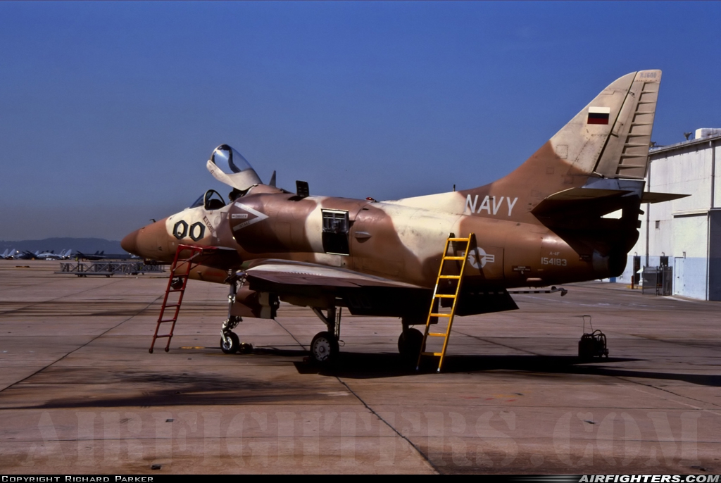 USA - Navy Douglas A-4F Skyhawk 154183 at San Diego - Miramar MCAS (NAS) / Mitscher Field (NKX / KNKX), USA