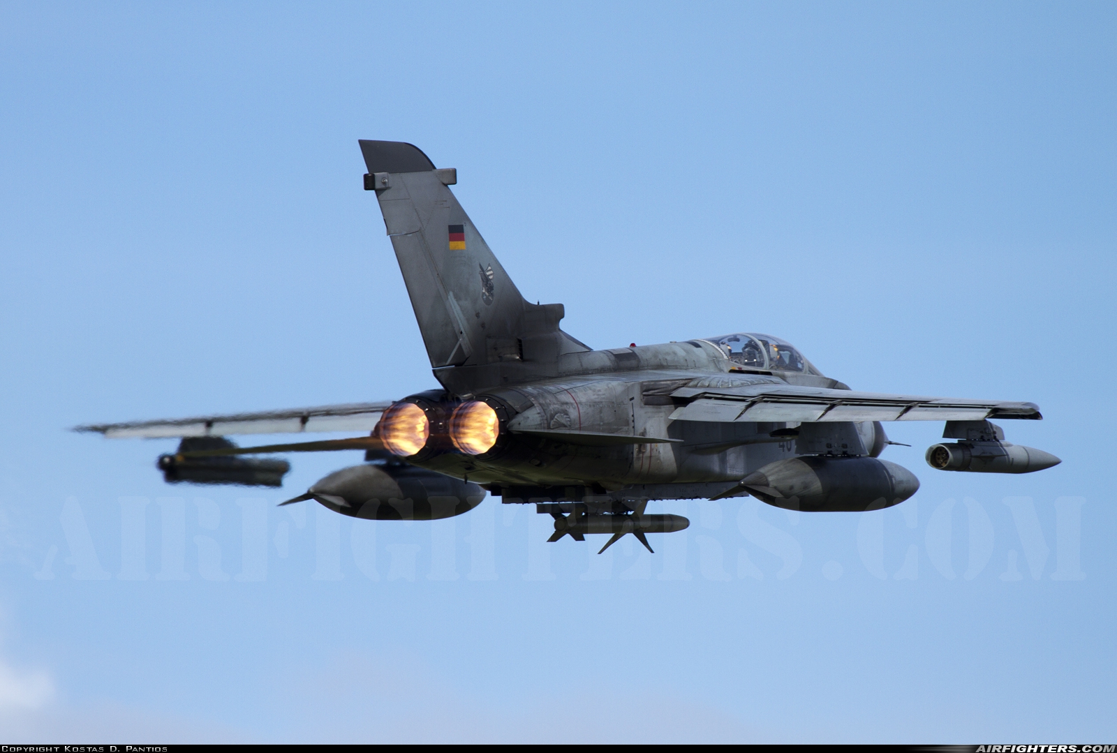 Germany - Air Force Panavia Tornado ECR 46+25 at Orland (OLA / ENOL), Norway