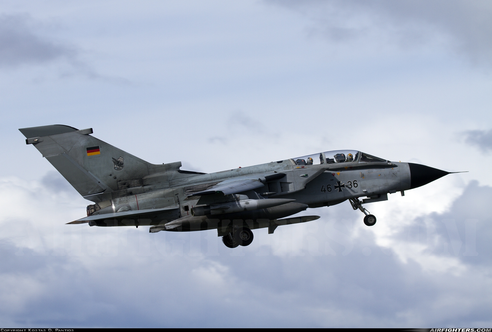 Germany - Air Force Panavia Tornado ECR 46+36 at Orland (OLA / ENOL), Norway